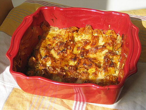 Gratin de courge et pommes de terre