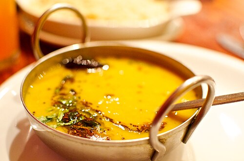 Dahl de lentilles corail