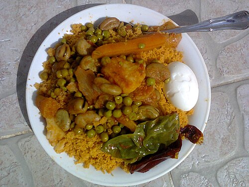 Couscous de légumes aux pois chiches