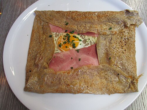 Crêpes jambon-fromage